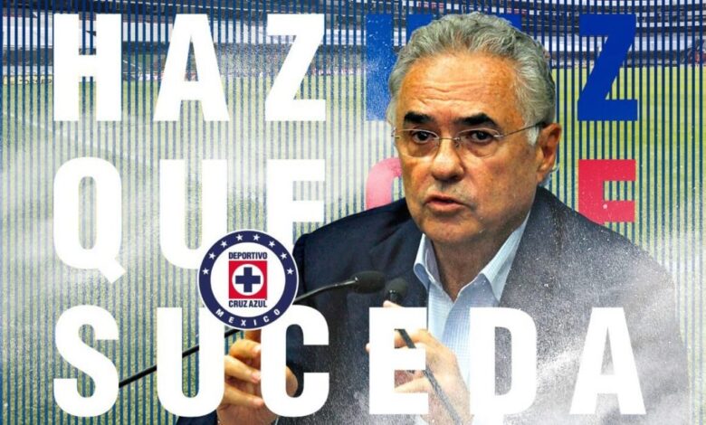 Cruz Azul presenta a Álvaro Dávila como presidente ejecutivo