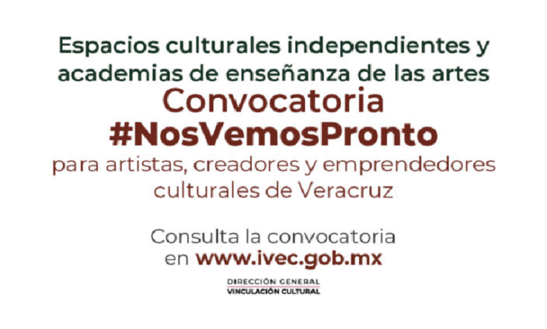 Publica IVEC Convocatoria #NosVemosPronto para espacios culturales independientes