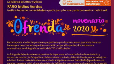 Faro Indios Verdes invita a elaborar una ofrenda virtual