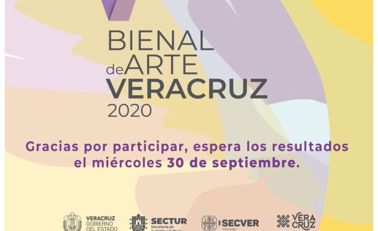 Con amplia participación cierra convocatoria de la 5º emisión Bienal de Arte Veracruz 2020