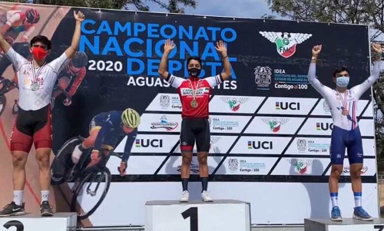 Cosecha de tres platas para Veracruz en Nacional de ciclismo