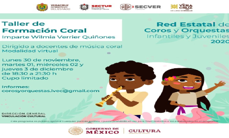 Invita IVEC a participar en Taller de Formación Coral