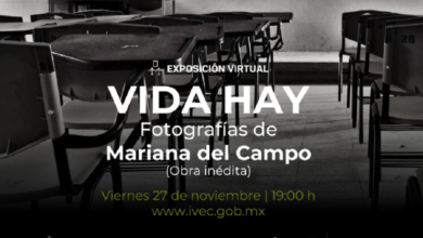 IVEC invita a la exposición virtual Vida hay, fotografías de Mariana del Campo