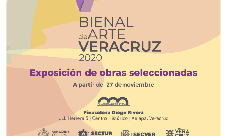 Inaugura IVEC la V Bienal de Arte Veracruz 2020