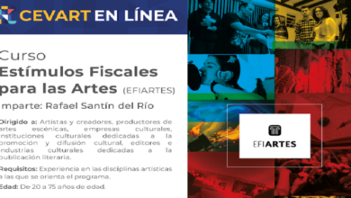 CEVART invita al Curso sobre Estímulos Fiscales para las Artes