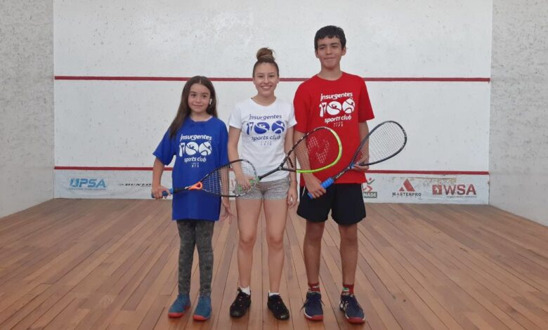 Motivada Camila Viveros ante primer torneo de squash