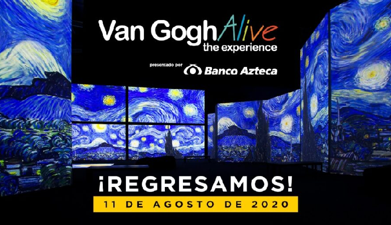 Van Gogh Alive se prepara para recibir de nuevo al público mexicano