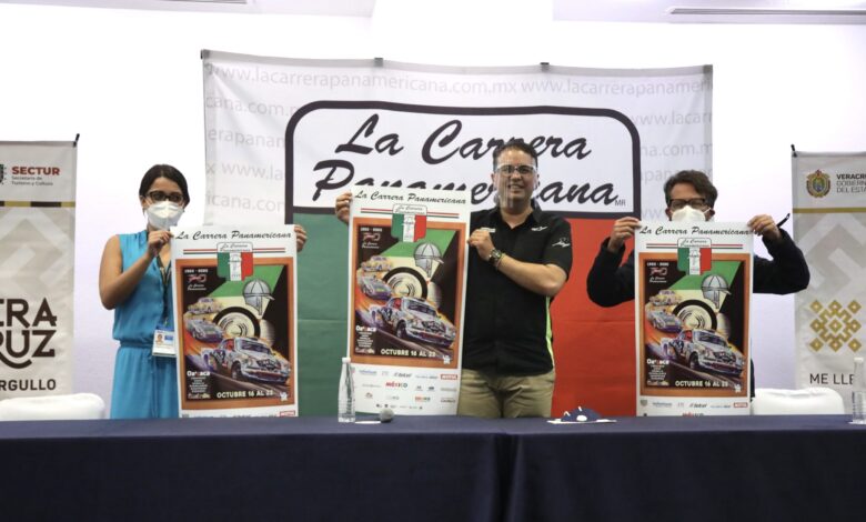 Todo listo para la llegada de la Carrera Panamericana; se transmitirá en 11 países