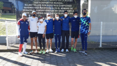 Entrenan atletas mexicanos en Xalapa rumbo a Mundial