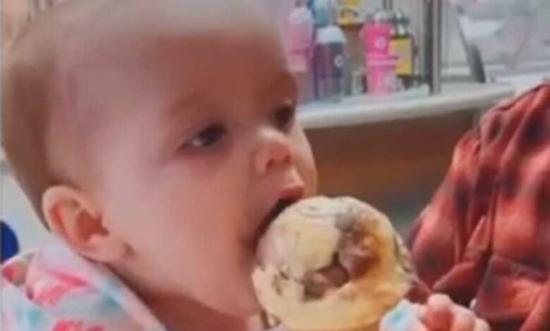 Video: Come helado por primera vez y su reacción encanta