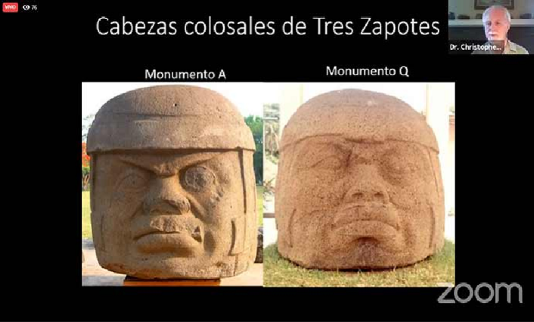 Reutilización de monumentos olmecas, tema del WIA