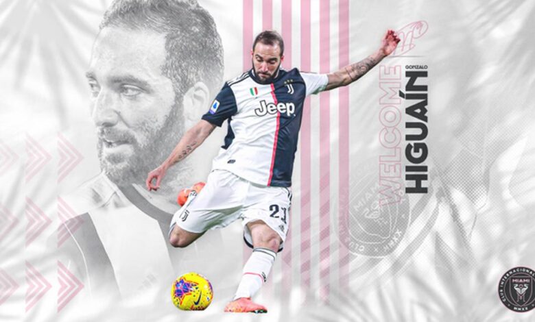 Gonzalo Higuaín es nuevo jugador del Inter de Miami de la MLS