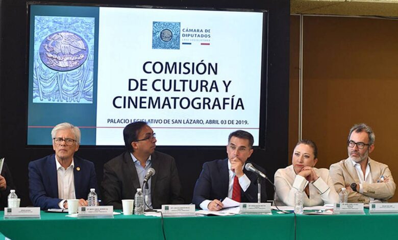 Comisión de Cultura y Cinematografía en la espera de Ley de derechos de autor