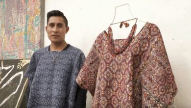 Alberto, indígena tzotzil que participará en el Fashion Week de NY