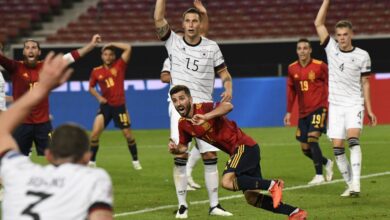 España y Alemania empatan en la UEFA Nations League