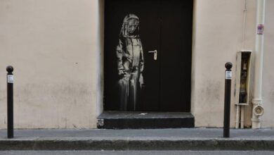 Hallan obra del pintor Bansky, robada desde el año pasado