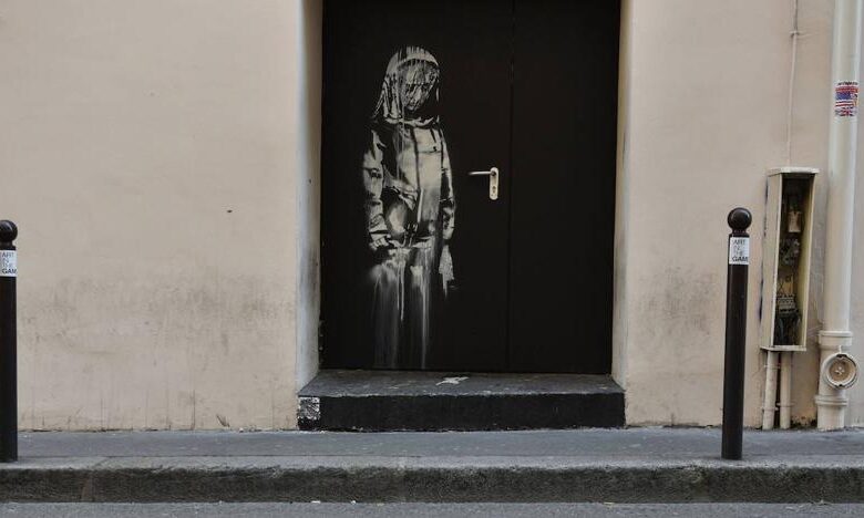 Hallan obra del pintor Bansky, robada desde el año pasado