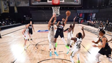 Nuggets venció a Jazz en el juego inaugural de los Playoffs