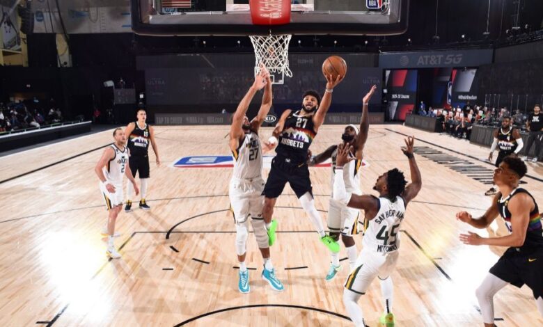 Nuggets venció a Jazz en el juego inaugural de los Playoffs