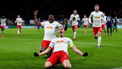 RB Leipzig hace historia y echa al Atlético de Madrid de la Champions