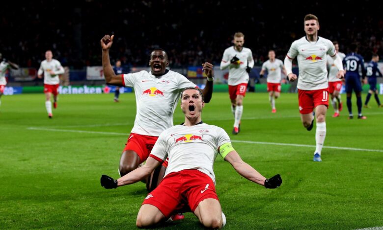 RB Leipzig hace historia y echa al Atlético de Madrid de la Champions