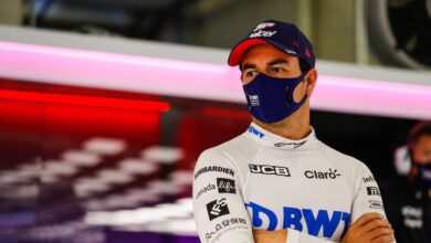 Checo Pérez volvió a dar positivo por coronavirus