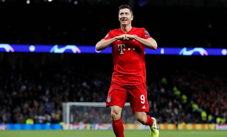 Difícil que lo alcancen: Lewandowski, líder goleador en solitario de la Champions