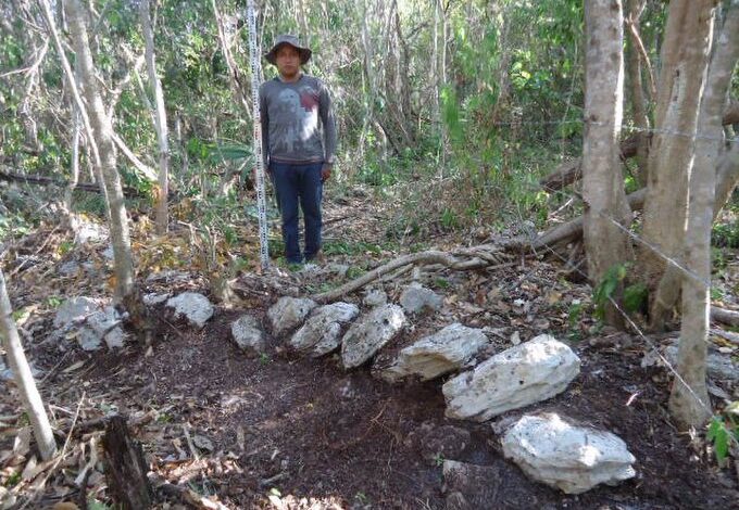 Localizan una aldea maya en Mahahual, Quintana Roo