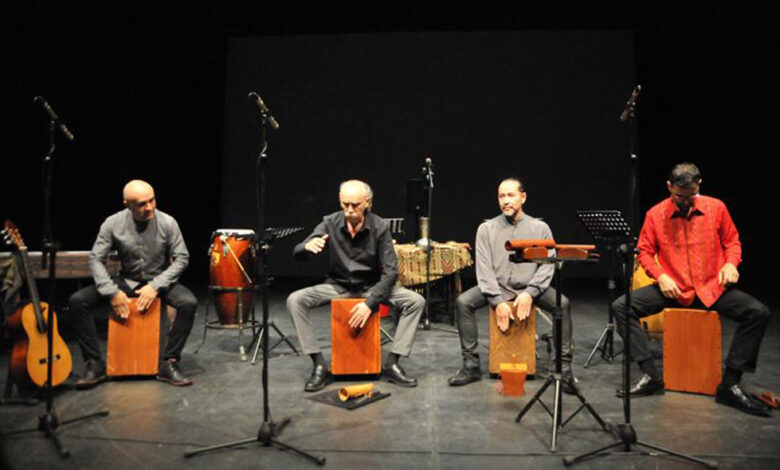 Concierto de grupo de percusiones Tambuco para ver en casa