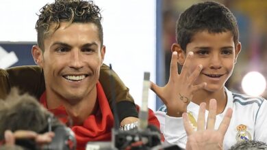 Captan a hijo de Cristiano Ronaldo en un acto ilegal