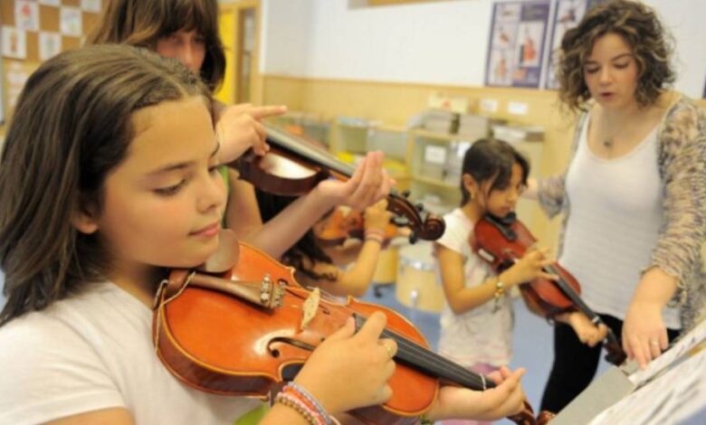 Darán clases de música en sistema escolarizado