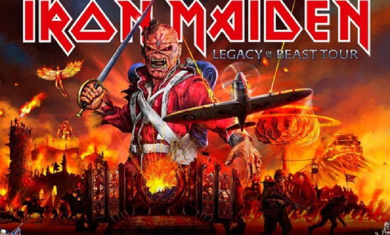 Iron Maiden lanzará disco grabado en México