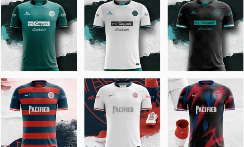 Circulan en redes sociales diseños de uniformes para el Mazatlán FC
