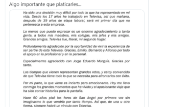 El hijo de «chespirito», Roberto Gómez Fernández, deja Televisa