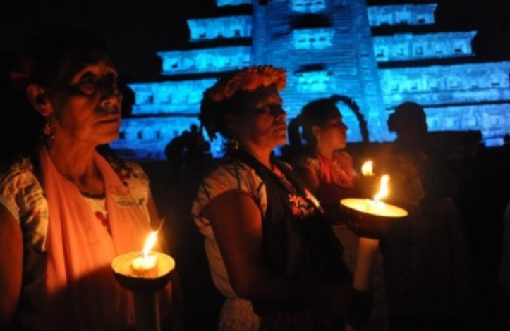 Con ofrendas al Abuelo Fuego, arranca la Cumbre Tajín 2020