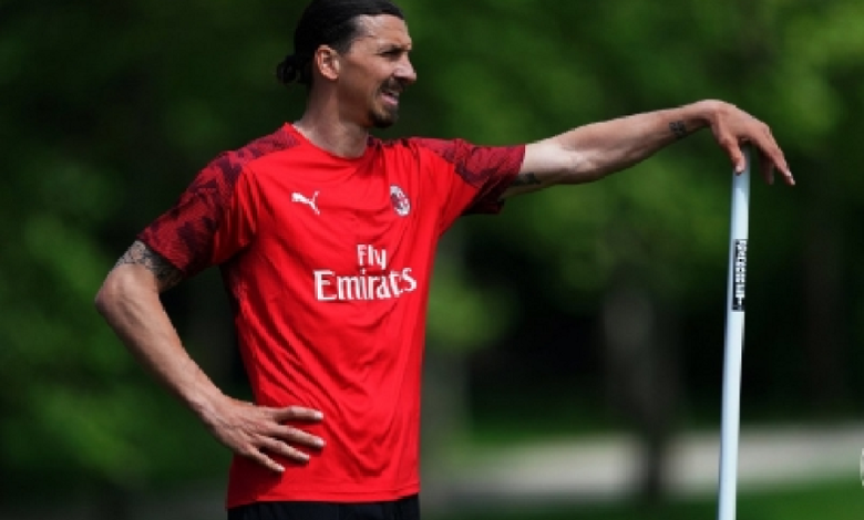 Zlatan Ibrahimovic regresa a entrenamientos con AC Milán