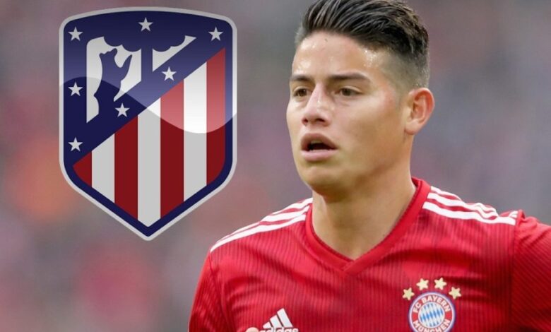 James Rodríguez estaría a una firma del Atlético de Madrid