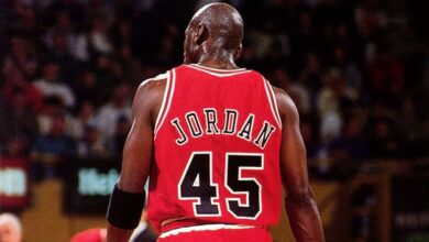 ¿Por qué Michael Jordan usó el 45 en su regreso con los Chicago Bulls?