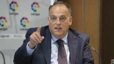 Presidente de Liga Española de futbol busca reanudarla el 12 de junio