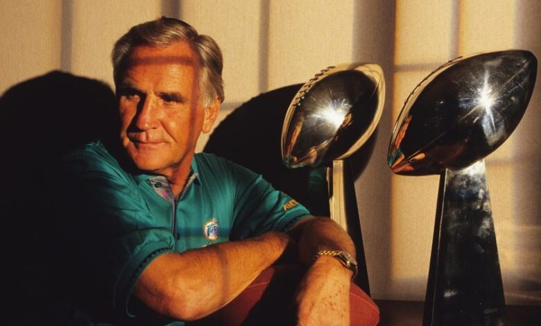 Muere Don Shula; el coach más ganador de la NFL