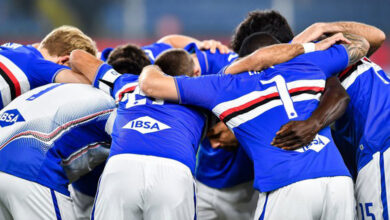 Todos los jugadores de Sampdoria libres de coronavirus