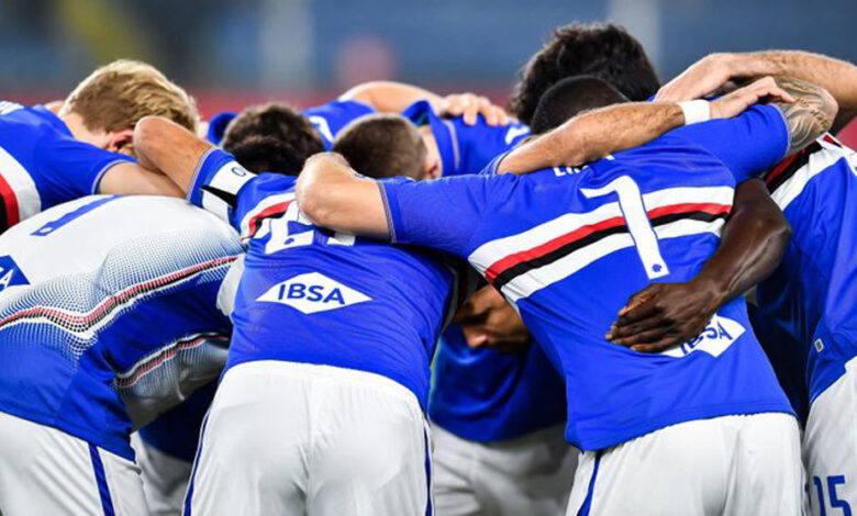 Todos los jugadores de Sampdoria libres de coronavirus