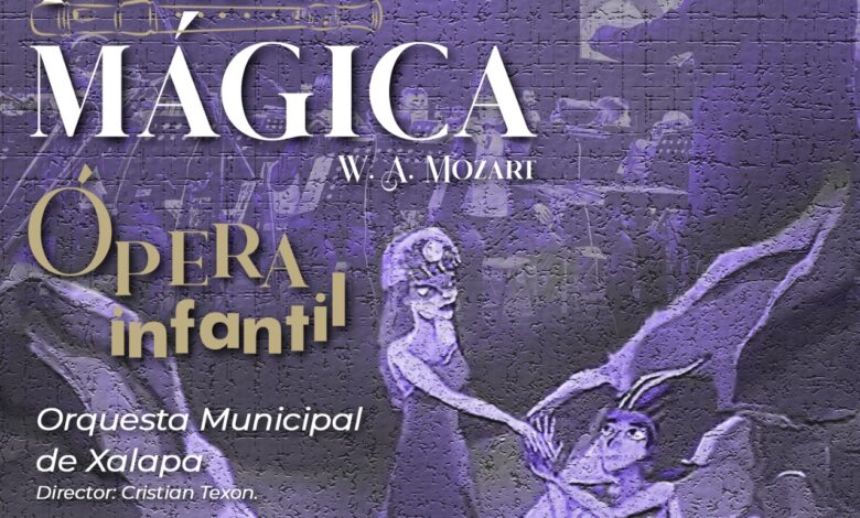 Realizarán concierto gratuito de Ópera Infantil en Xalapa