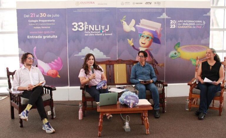 Presentan 33ª Feria Nacional del Libro Infantil y Juvenil Xalapa 2023