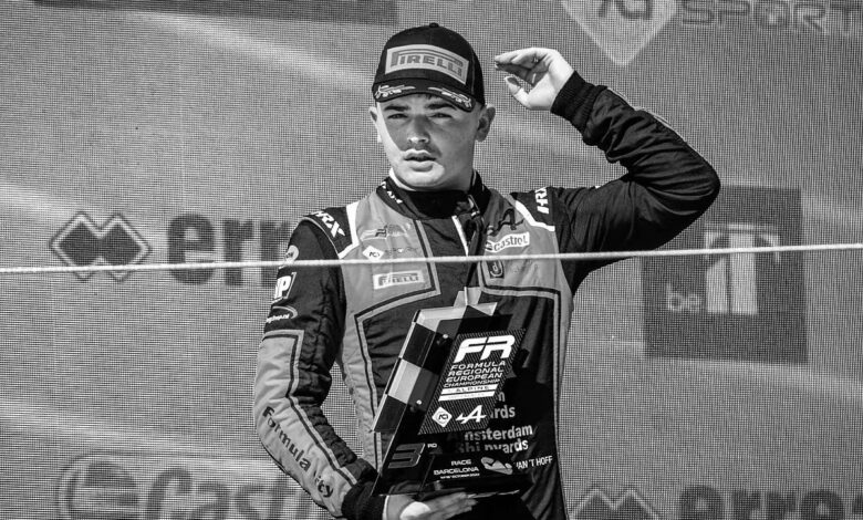 Fallece el piloto Dilano Van´t Hoff de 18 años en un accidente en Bélgica