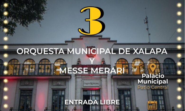 Orquesta Municipal de Xalapa presenta su primer concierto del año