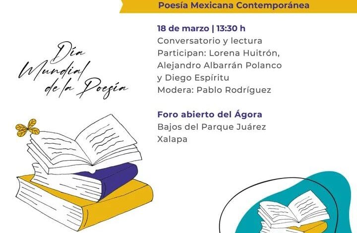 Realizarán conversatorio sobre poesía mexicana