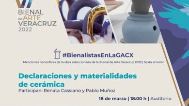 Invitan a presenciar la conferencia de “Declaraciones y materialidades de cerámica”