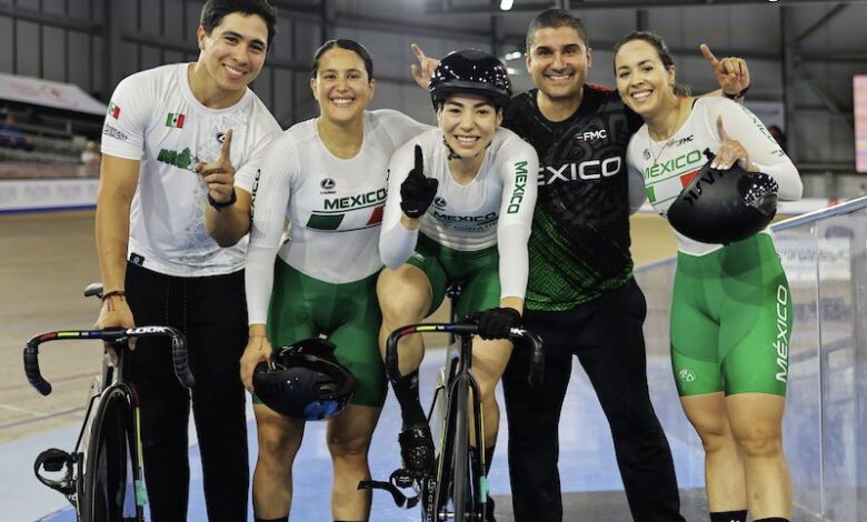 Equipo femenil de México ganó medalla de oro en Copa de Ciclismo 