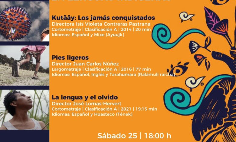 Invita Centro Cultural Atarazanas a Muestra de Cine en Lenguas Indígenas